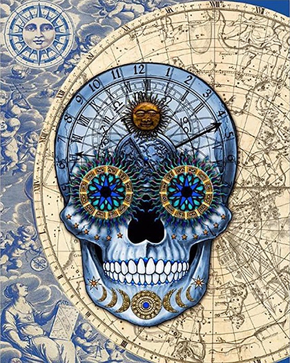 Cool Diamond Painting Kits For Adults Skull Full Diamond Art Kit