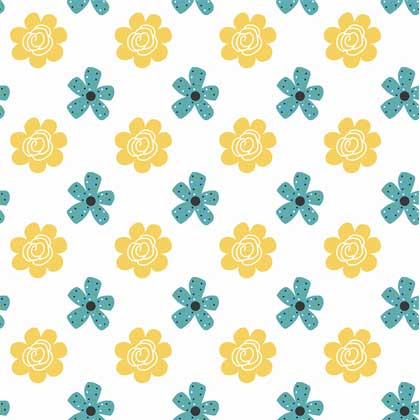 Bee Flower From Fabricart - American print cotton fabrics - Fabrics ...