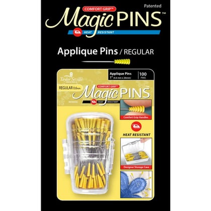 Applique Pins - Magic 0.6mm From Taylor Seville - Needles Pins and Magnets  - Accessories & Haberdashery - Casa Cenina