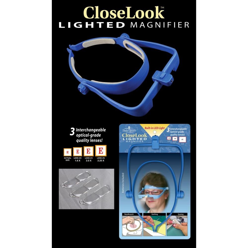 Closelook Lighted Magnifier From Taylor Seville - Lamps and Magnifiers -  Accessories & Haberdashery - Casa Cenina