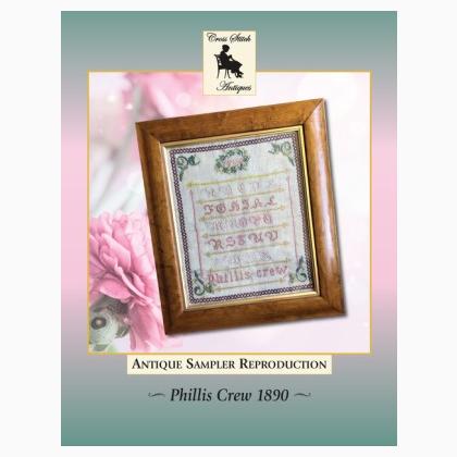 Phillis Crew 1890 From Cross Stitch Antiques - Cross Stitch Charts