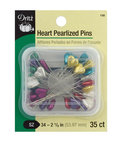 Dritz Home 2-1/2 Upholstery Pins, 30 Count, Nickel-Plated Steel 