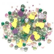 Sprinkletz Embellishments - Saint Nick From Buttons Galore and More -  Embellishments - Beads, Charms, Buttons - Casa Cenina