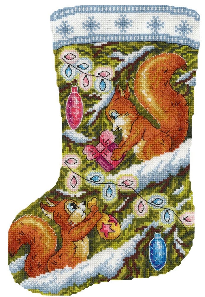 We Three Kings Completed Cross Stitch Christmas Stocking: Handcrafted  Elegance