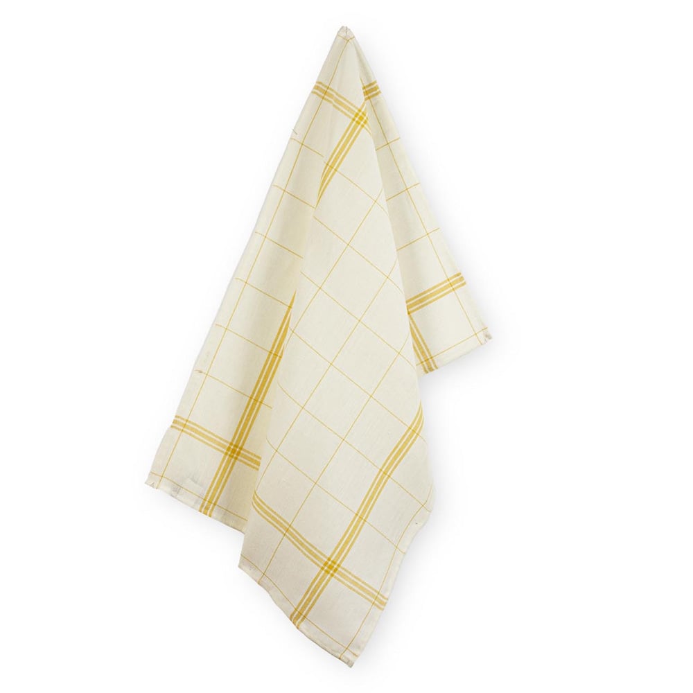 Kitchen towel - Torchon Montmartre cream - Red From Thieffry