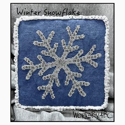 Winter Snowflake From Works By ABC - Cross Stitch Charts - Cross Stitch ...