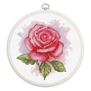 Counted Cross Stitch Kit: Draw String Gift Bags: Christmas Motifs: Set of 3  - Vervaco - Groves and Banks